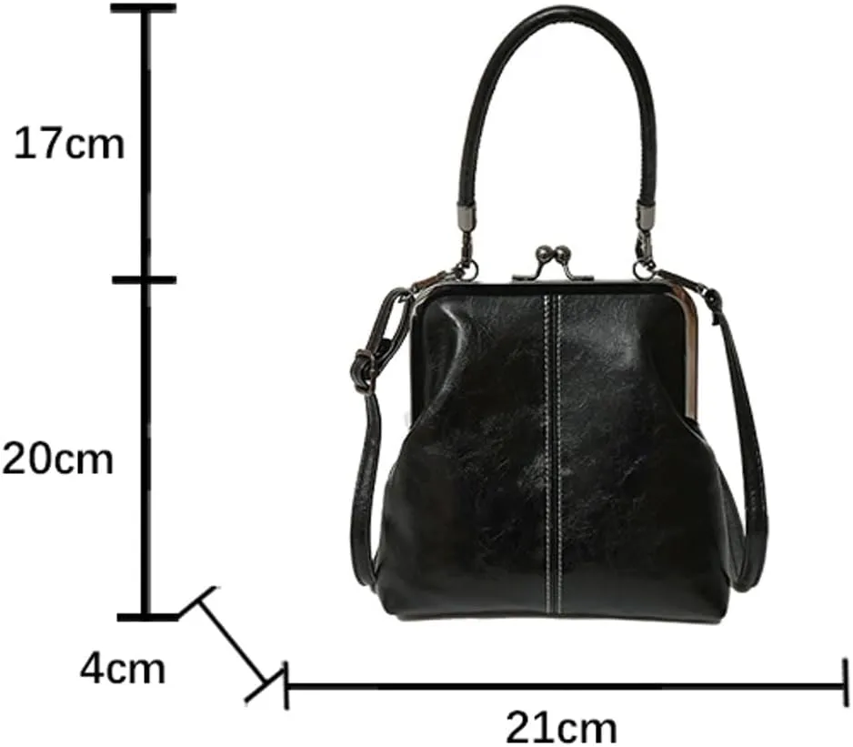 2025 Crossbody Shoulder Bags Top Handle Bucket Handbag for Women Clutch Purse Slouchy Leather Satchel Bags