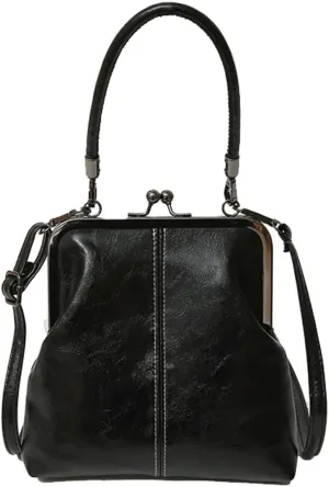 2025 Crossbody Shoulder Bags Top Handle Bucket Handbag for Women Clutch Purse Slouchy Leather Satchel Bags