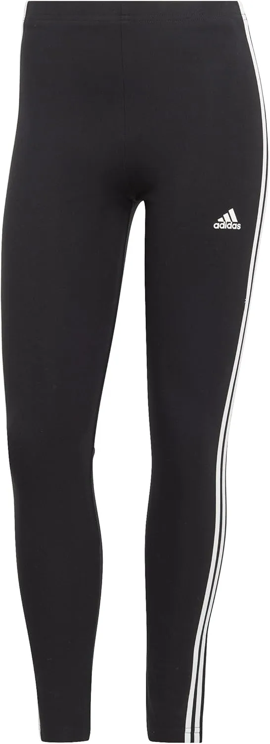 adidas Women's Essentials 3-Stripes High-Waisted Single Jersey Leggings
