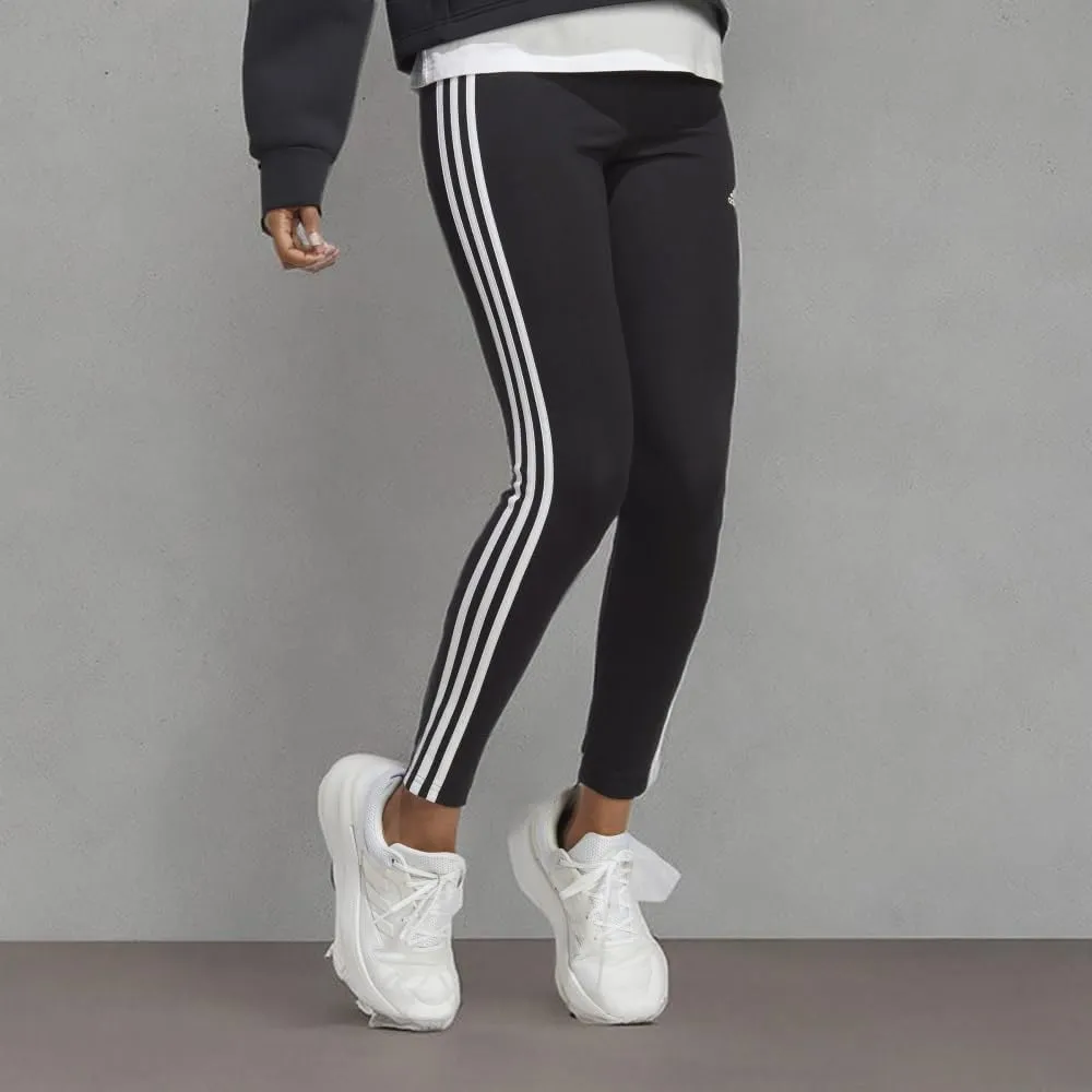 adidas Women's Essentials 3-Stripes High-Waisted Single Jersey Leggings