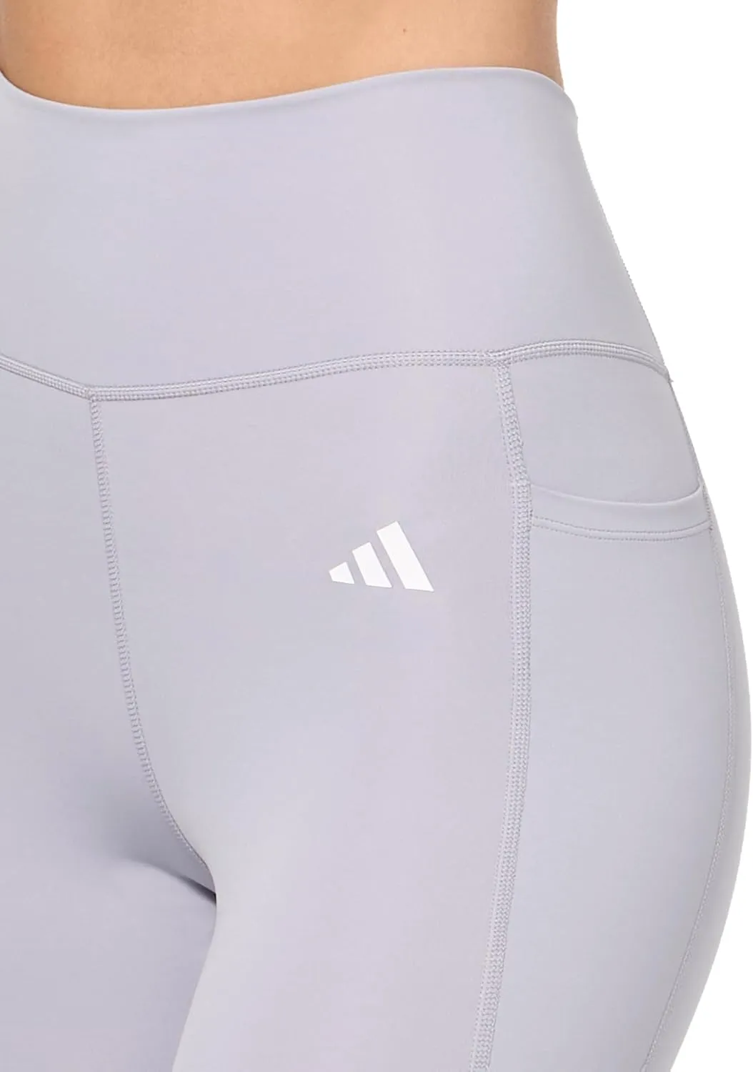 adidas Women's Optime Essentials Stash Pocket Full Length Leggings