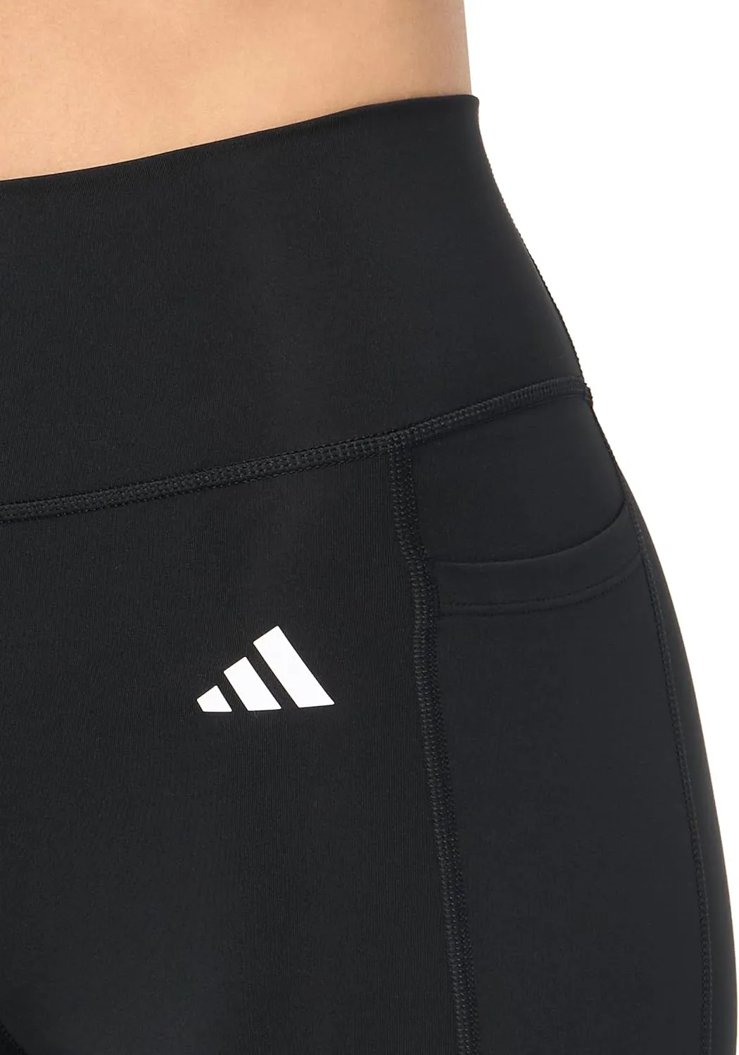 adidas Women's Optime Essentials Stash Pocket Full Length Leggings