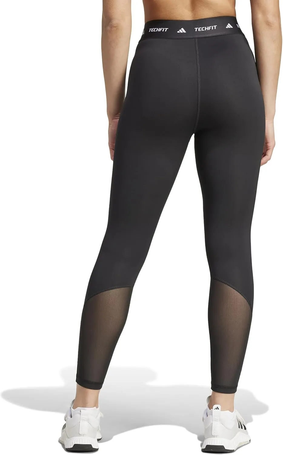 adidas Women's Techfit 3-Stripes 7/8 Training Leggings