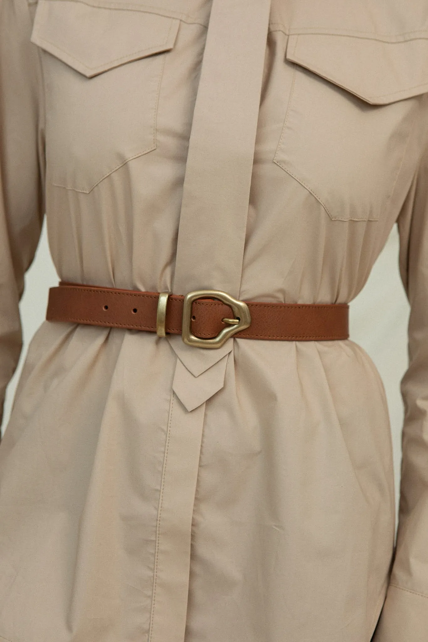 AKO MINI BELT Nutmeg Gold
