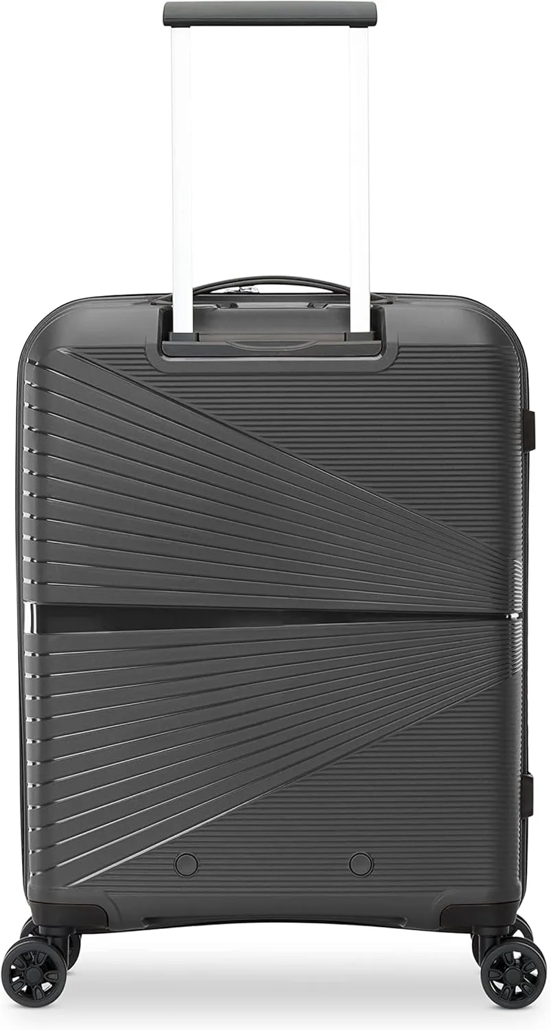 American Tourister Airconic Hardside Expandable Luggage with Spinner Wheels, Graphite, Carry-On 20-Inch