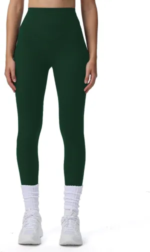 Aoxjox High Waisted Workout Breeze Leggings for Women Tummy Control Buttery Soft Yoga Pants 24"/26"/28"