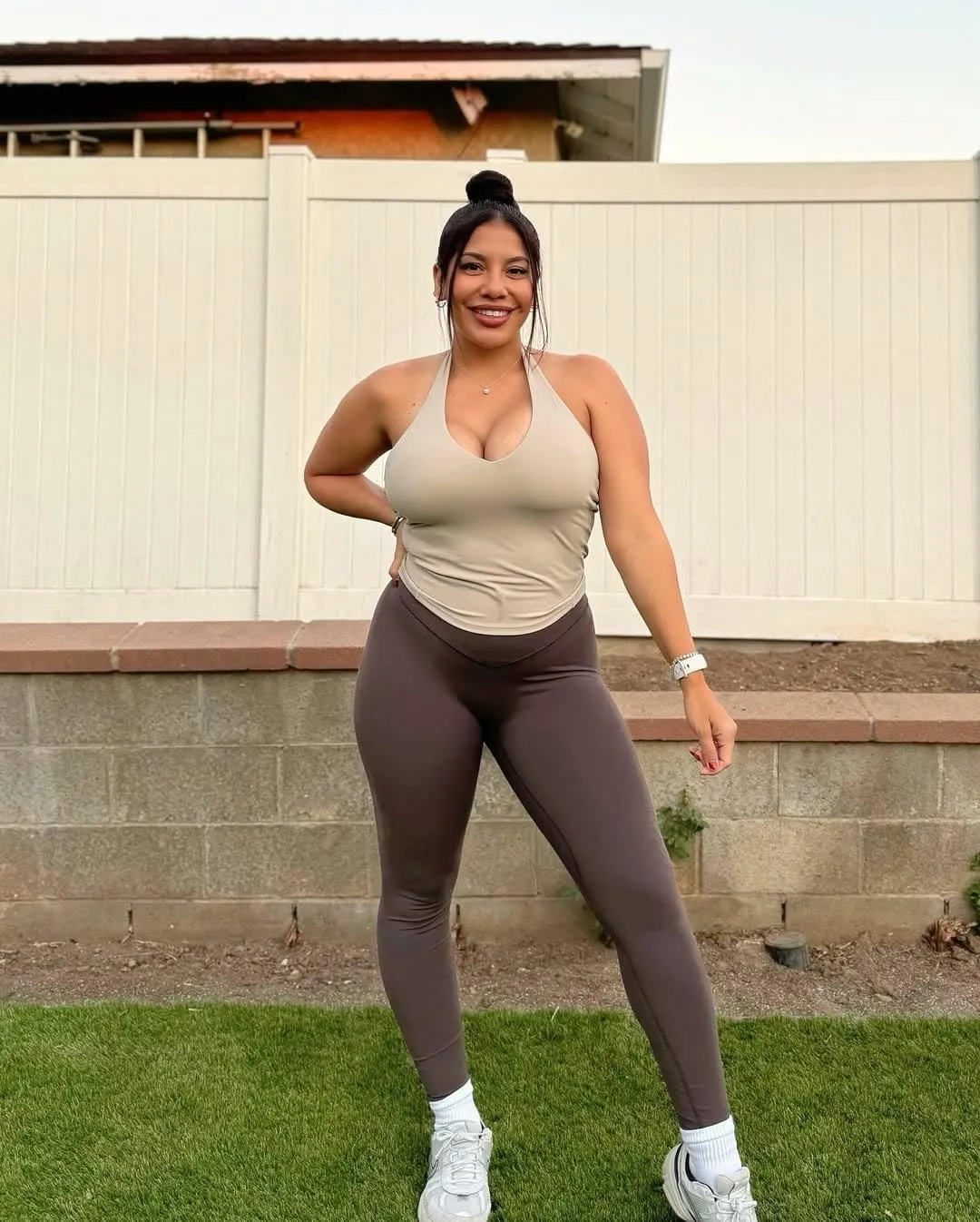 Aoxjox High Waisted Workout Breeze Leggings for Women Tummy Control Buttery Soft Yoga Pants 24"/26"/28"
