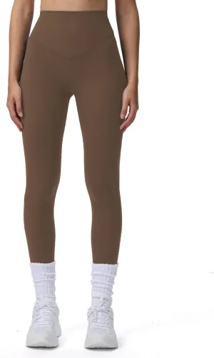 Aoxjox High Waisted Workout Breeze Leggings for Women Tummy Control Buttery Soft Yoga Pants 24"/26"/28"