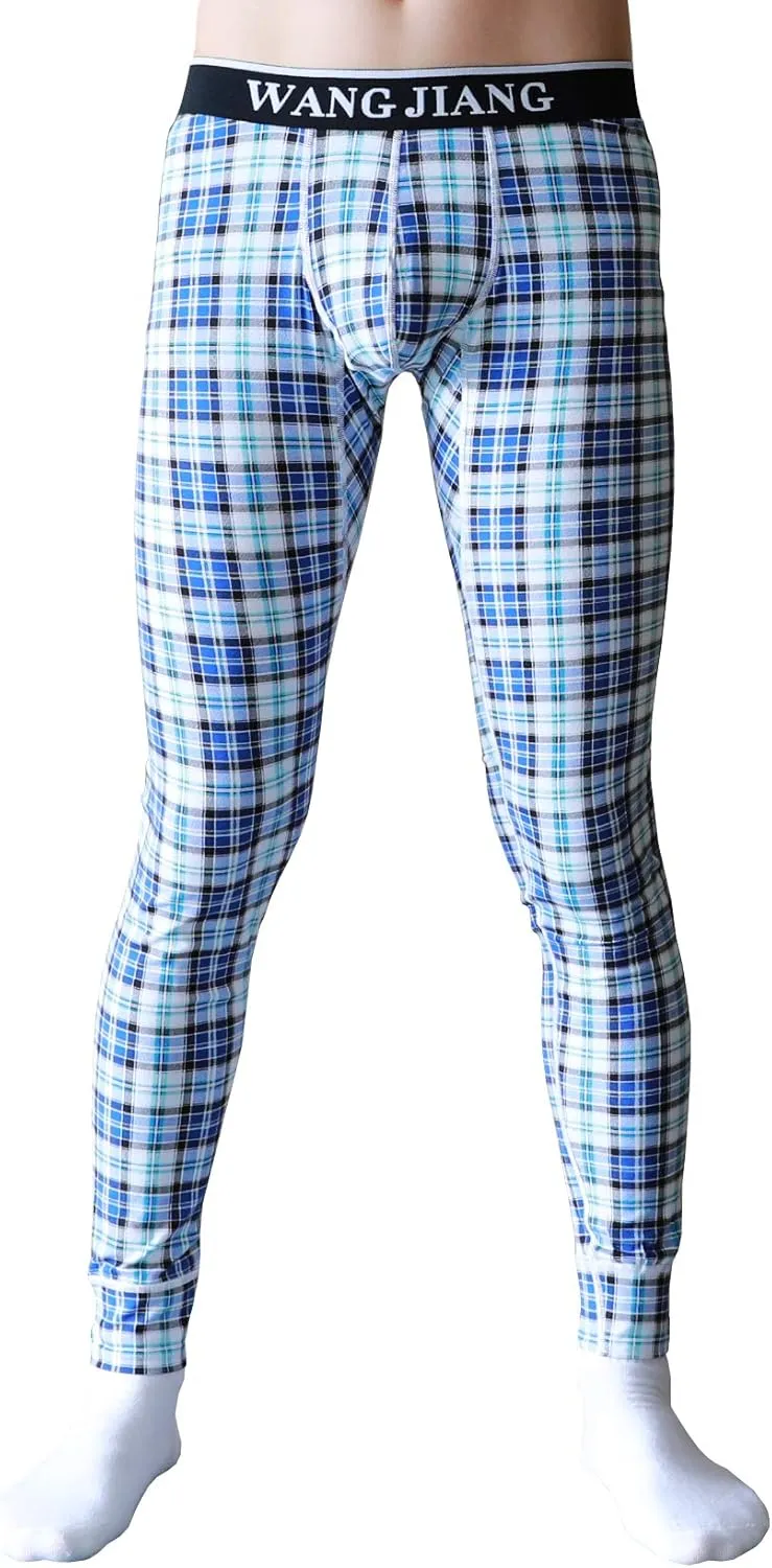 ARCITON Men's Low Rise Leggings Long Johns Thermal Pant