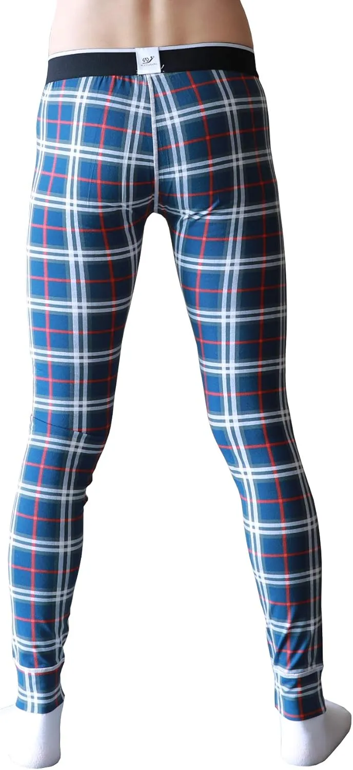ARCITON Men's Low Rise Leggings Long Johns Thermal Pant
