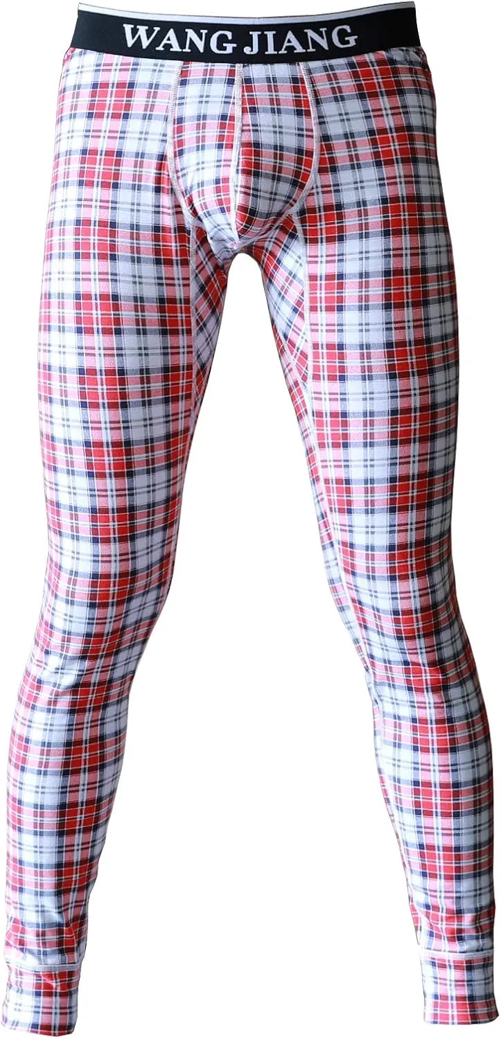 ARCITON Men's Low Rise Leggings Long Johns Thermal Pant