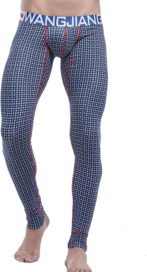 ARCITON Men's Low Rise Leggings Long Johns Thermal Pant