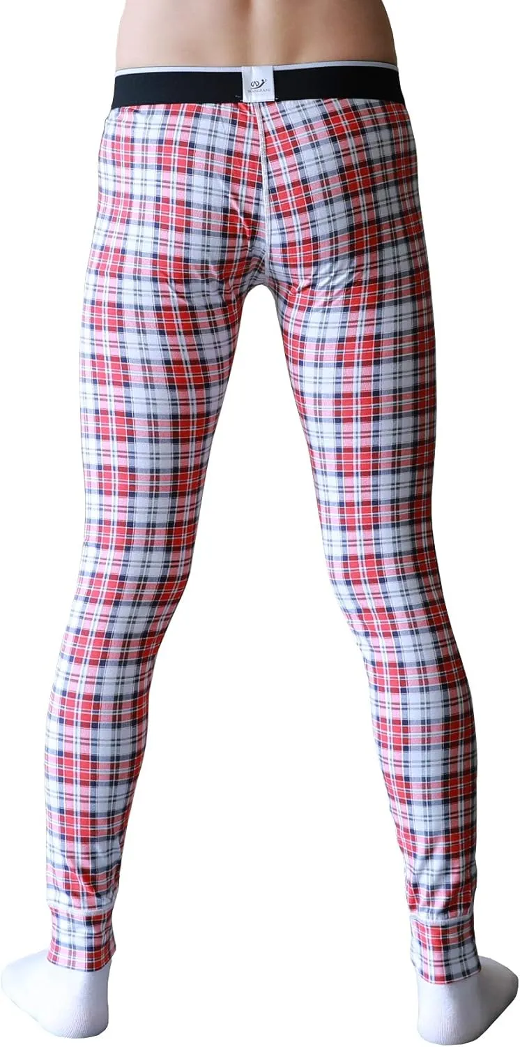 ARCITON Men's Low Rise Leggings Long Johns Thermal Pant