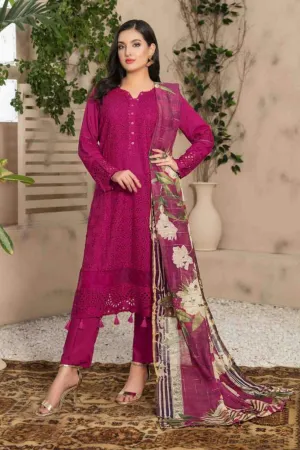 Ayra by Tawakkal Stitched 3 Piece Viscose Shiffli Collection'2022-A-7572
