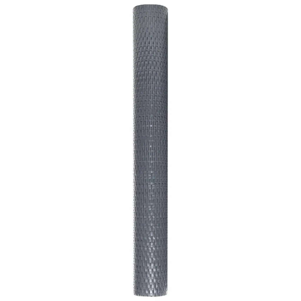 Balcony Screen Anthracite 600x90 cm Poly Rattan