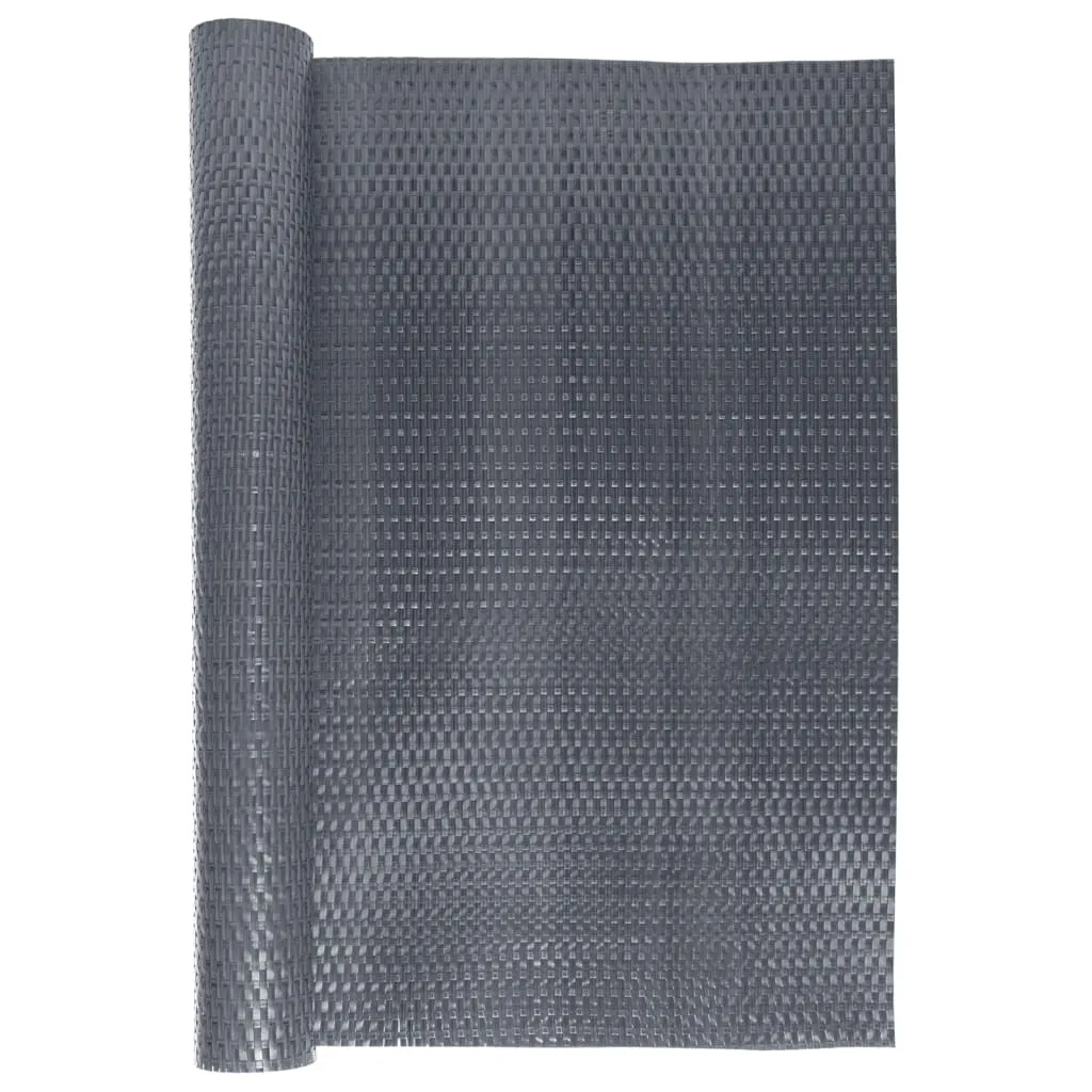 Balcony Screen Anthracite 600x90 cm Poly Rattan