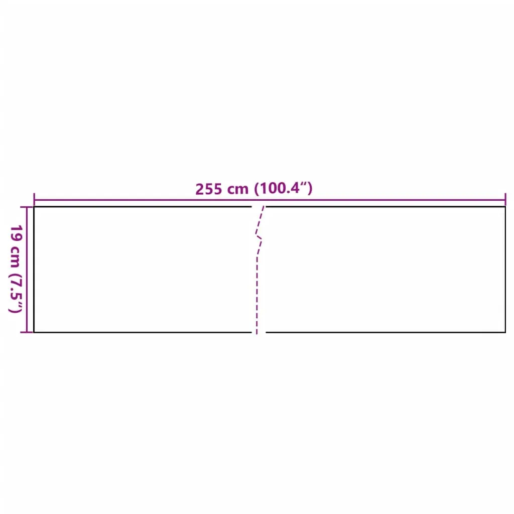 Balcony Screens 5 pcs Anthracite 255x19 cm Poly Rattan