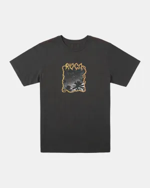 Barbed Short Sleeve Tee - Pirate Black