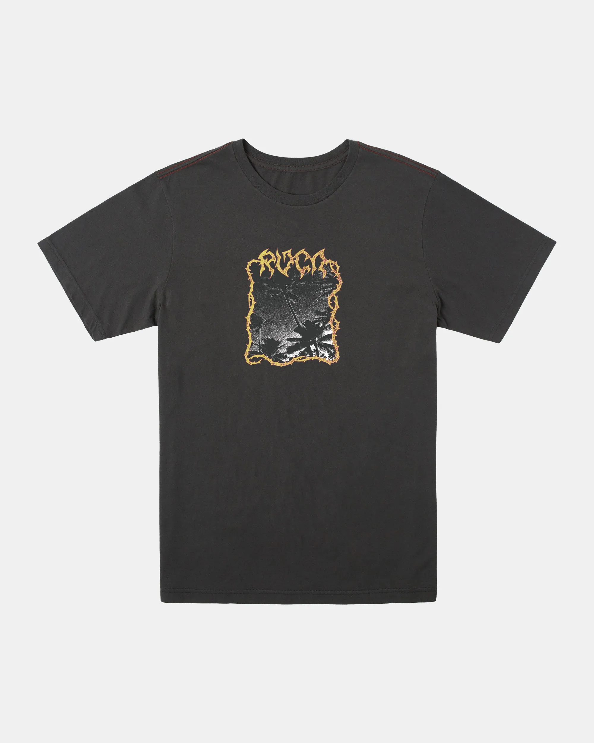 Barbed Short Sleeve Tee - Pirate Black