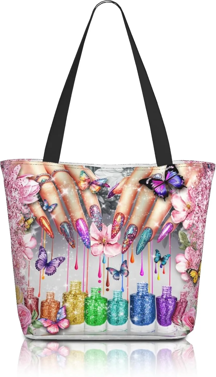 Beach Tote Bags for Women Sea Turtles Travel Beach Shoulder Bags Canvas Tote