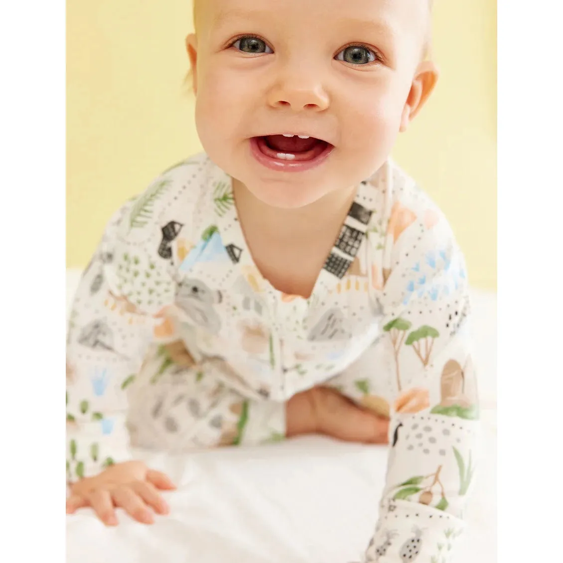 Big Adventures Long Sleeve Romper