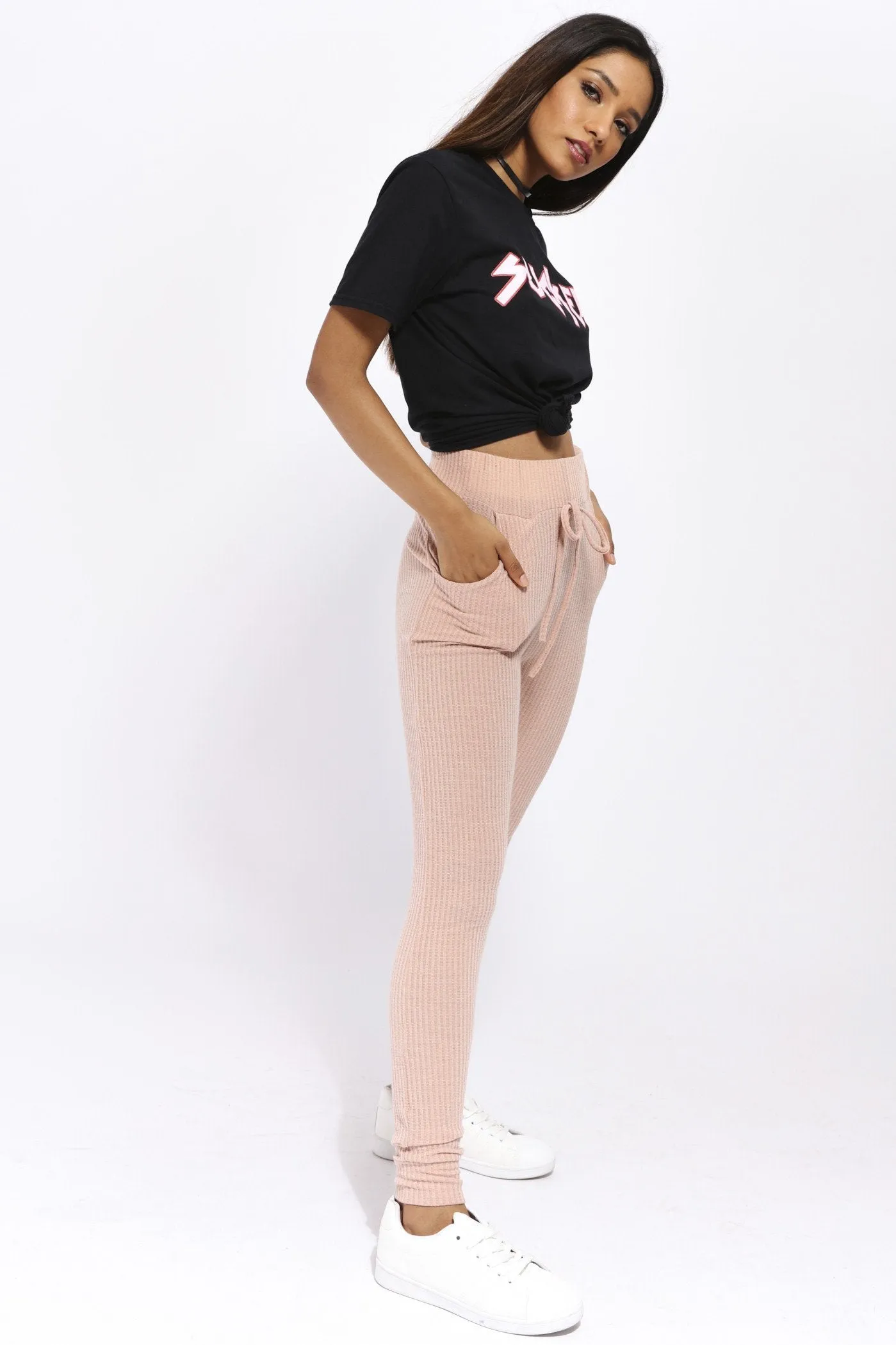 Black Sucker Slogan T-Shirt