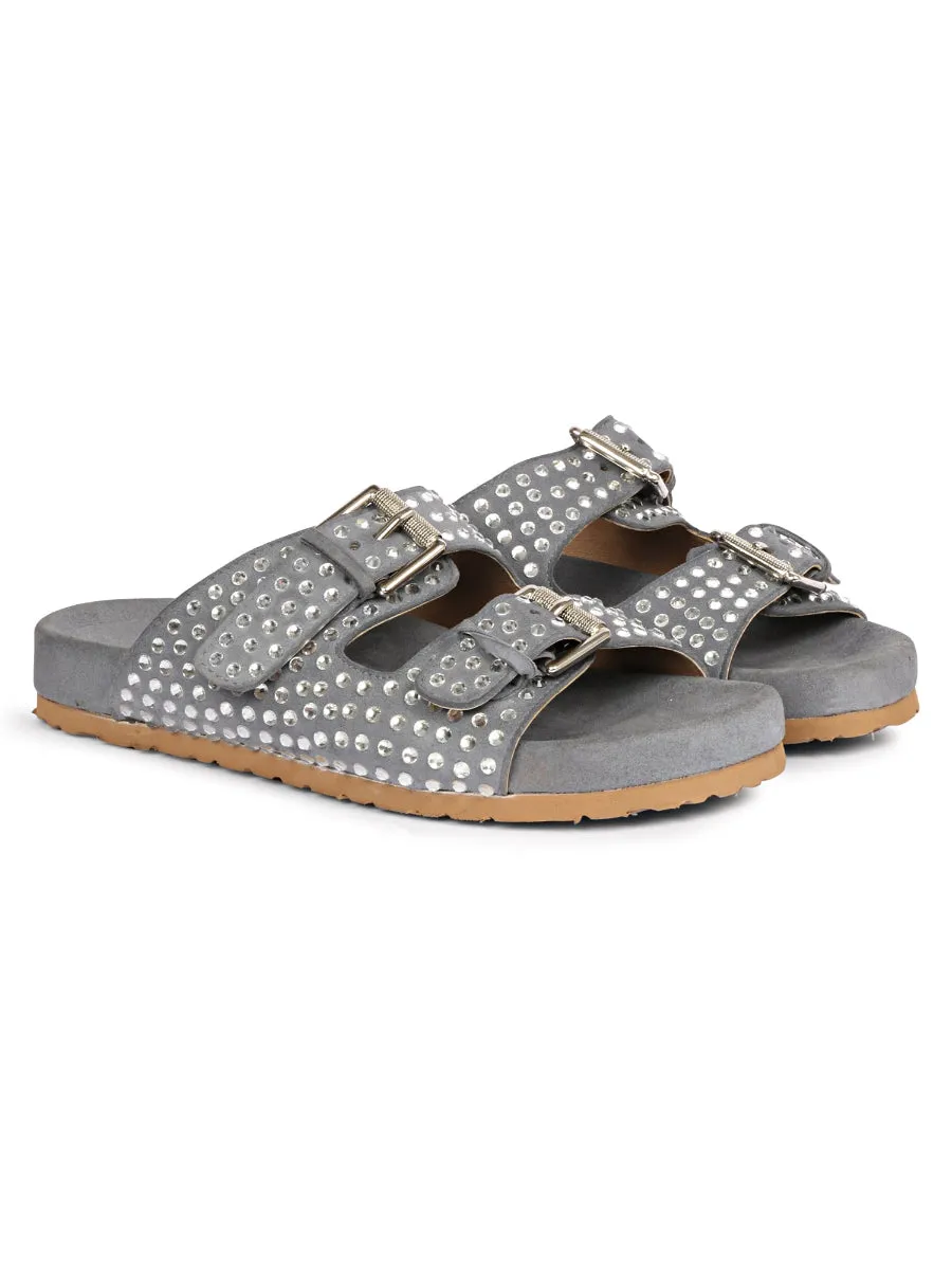 Blue Riena - Flat Sandals