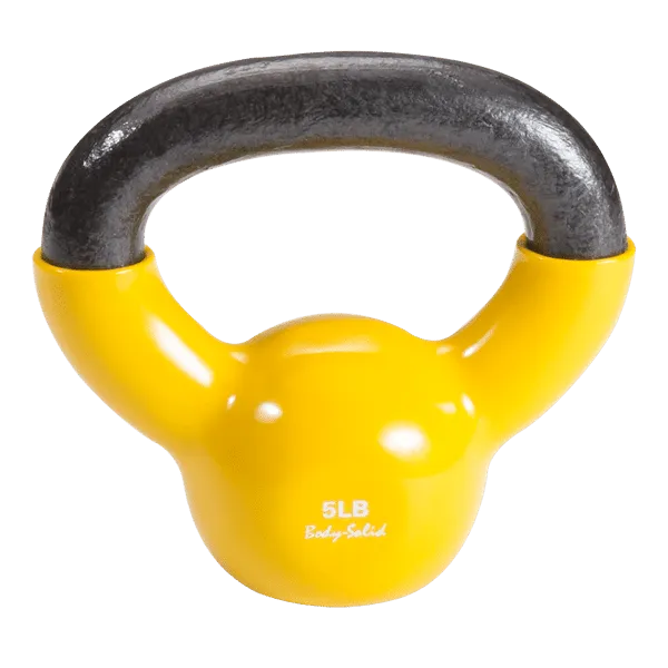 Body-Solid KBV Vinyl Dipped Kettlebells