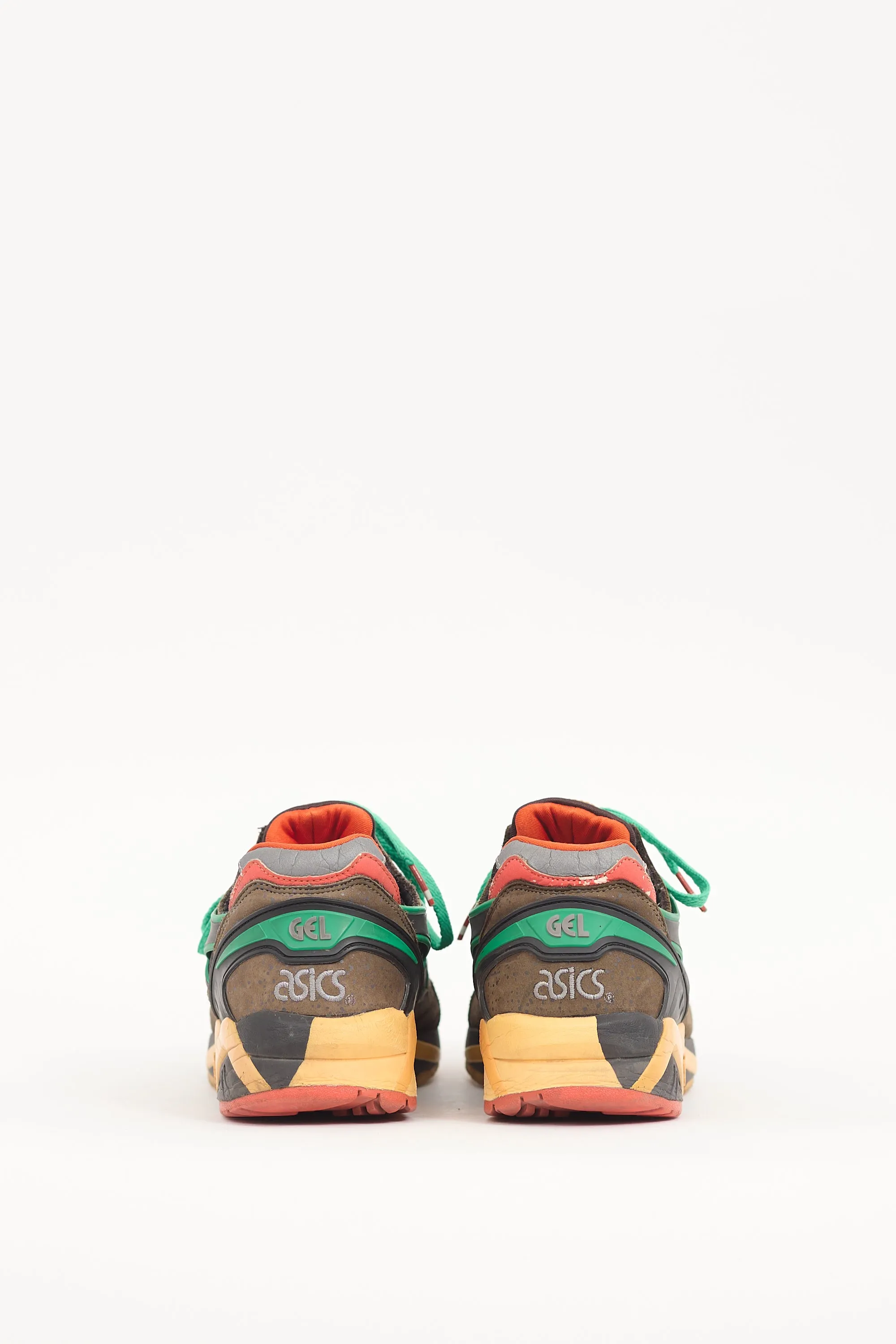 Brown & Multi Suede & Mesh Gel Kayano Sneaker