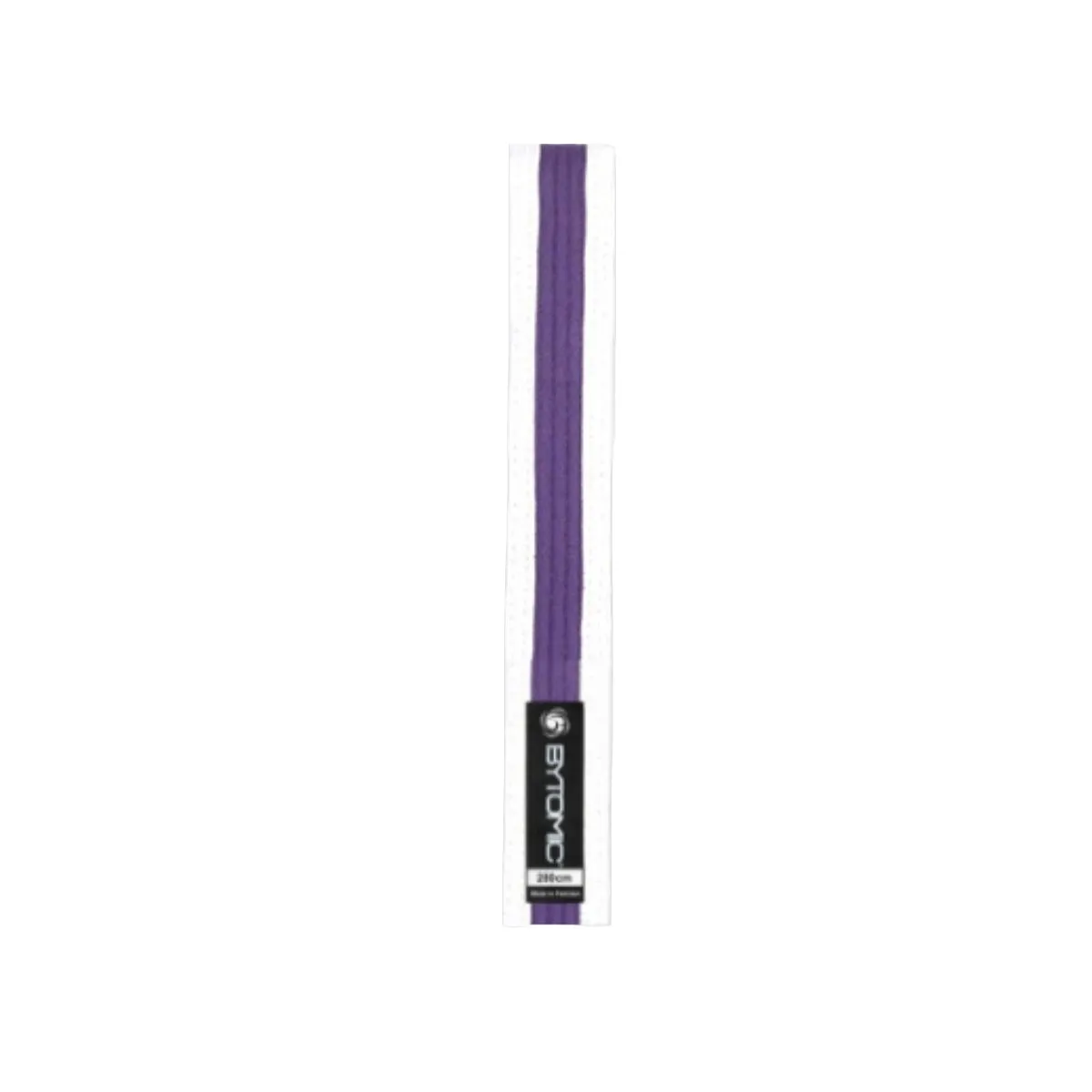 Bytomic Belt with Stripe White/Purple