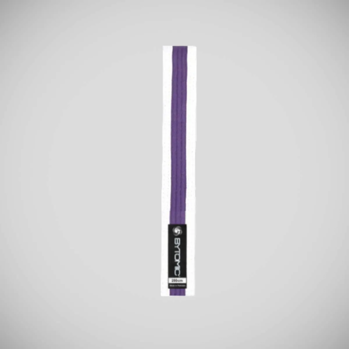 Bytomic Belt with Stripe White/Purple