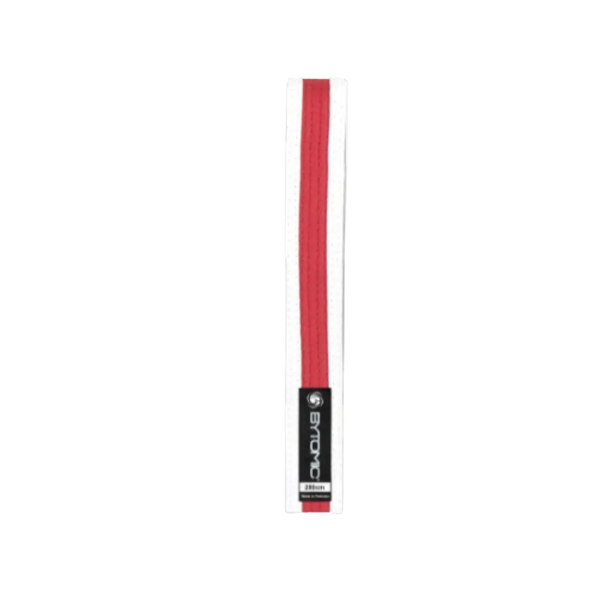 Bytomic Belt with Stripe White/Red
