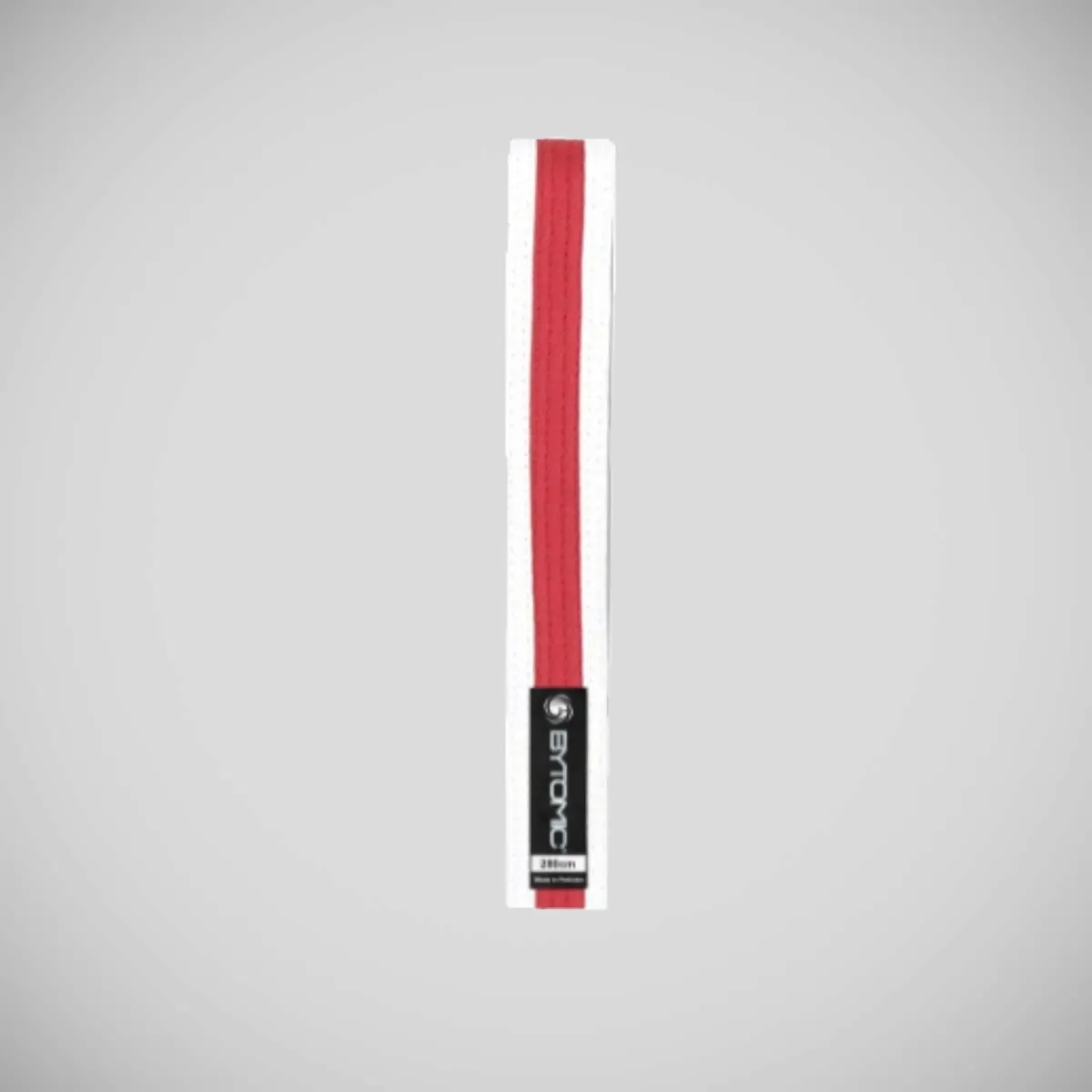 Bytomic Belt with Stripe White/Red