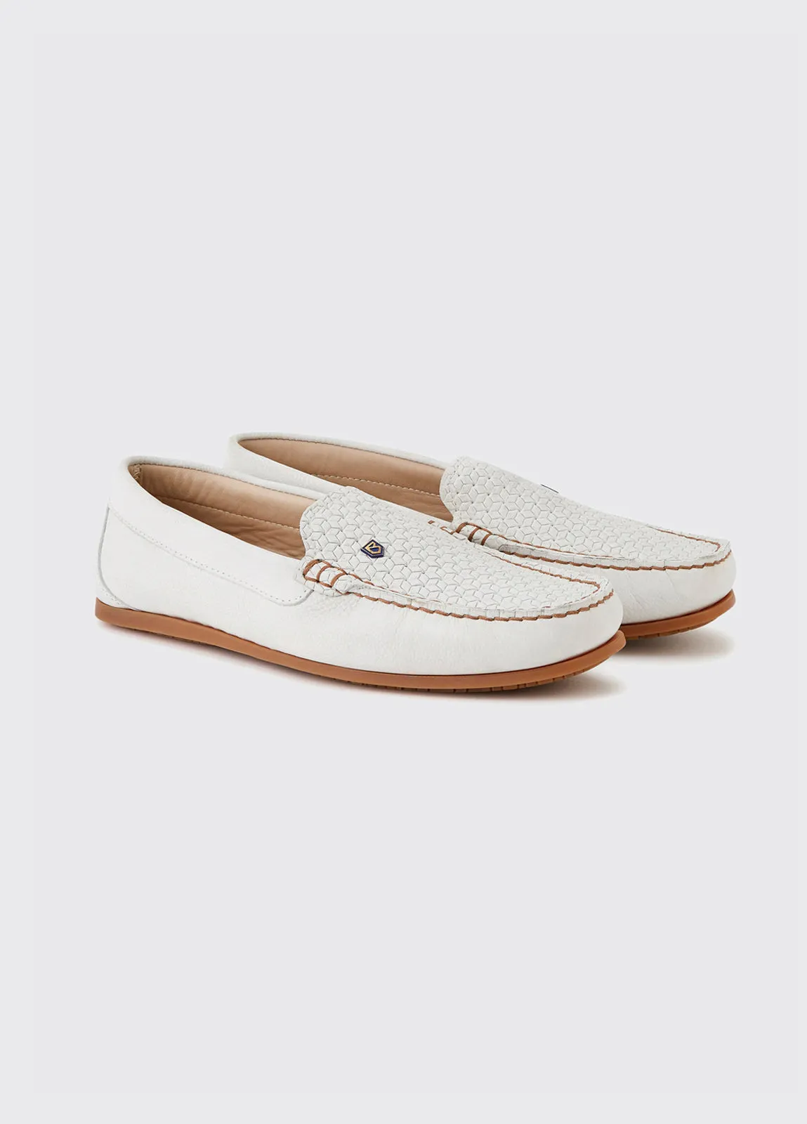 Cannes Boat Shoes - Sail White