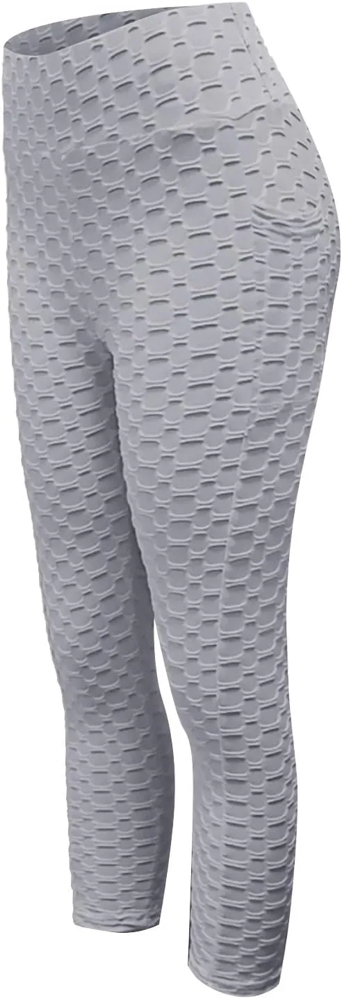Capri Pants for Women Summer 2024 Yoga Women's Capris Control Tummy High Pants Tummy Control Yoga Pants Womens