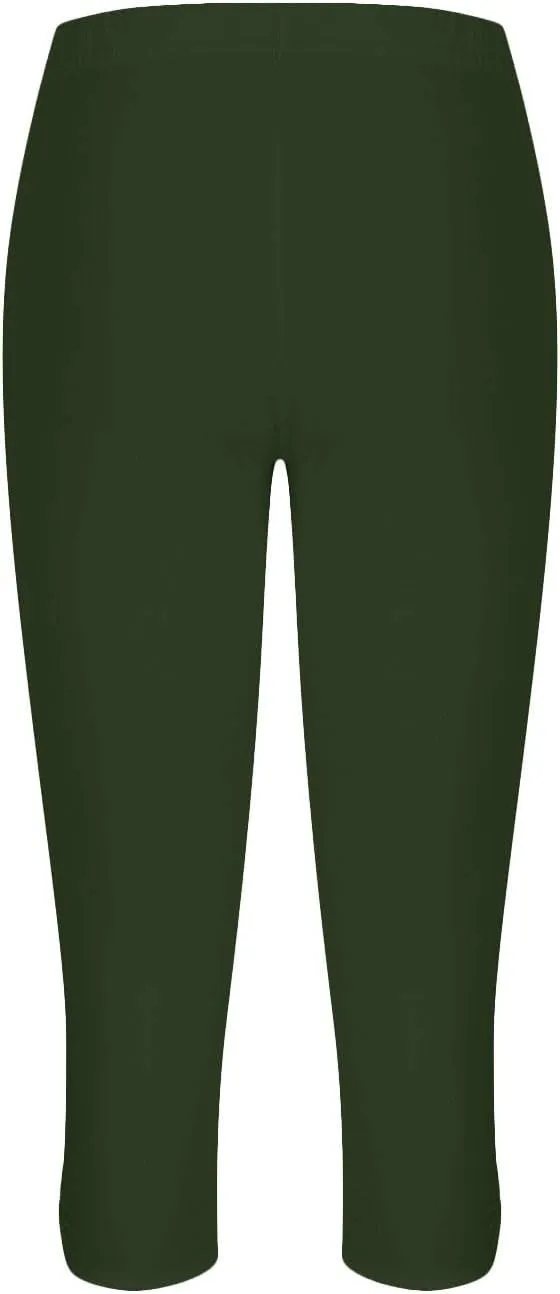 Capris Pants for Women 2025 Summer, High Waist Workout Compression Capris Leggings