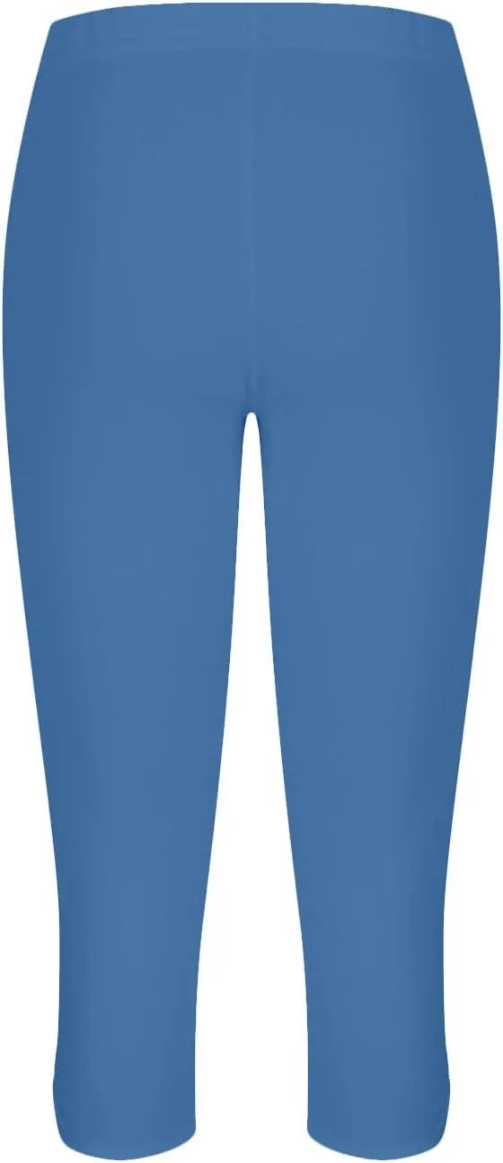 Capris Pants for Women 2025 Summer, High Waist Workout Compression Capris Leggings