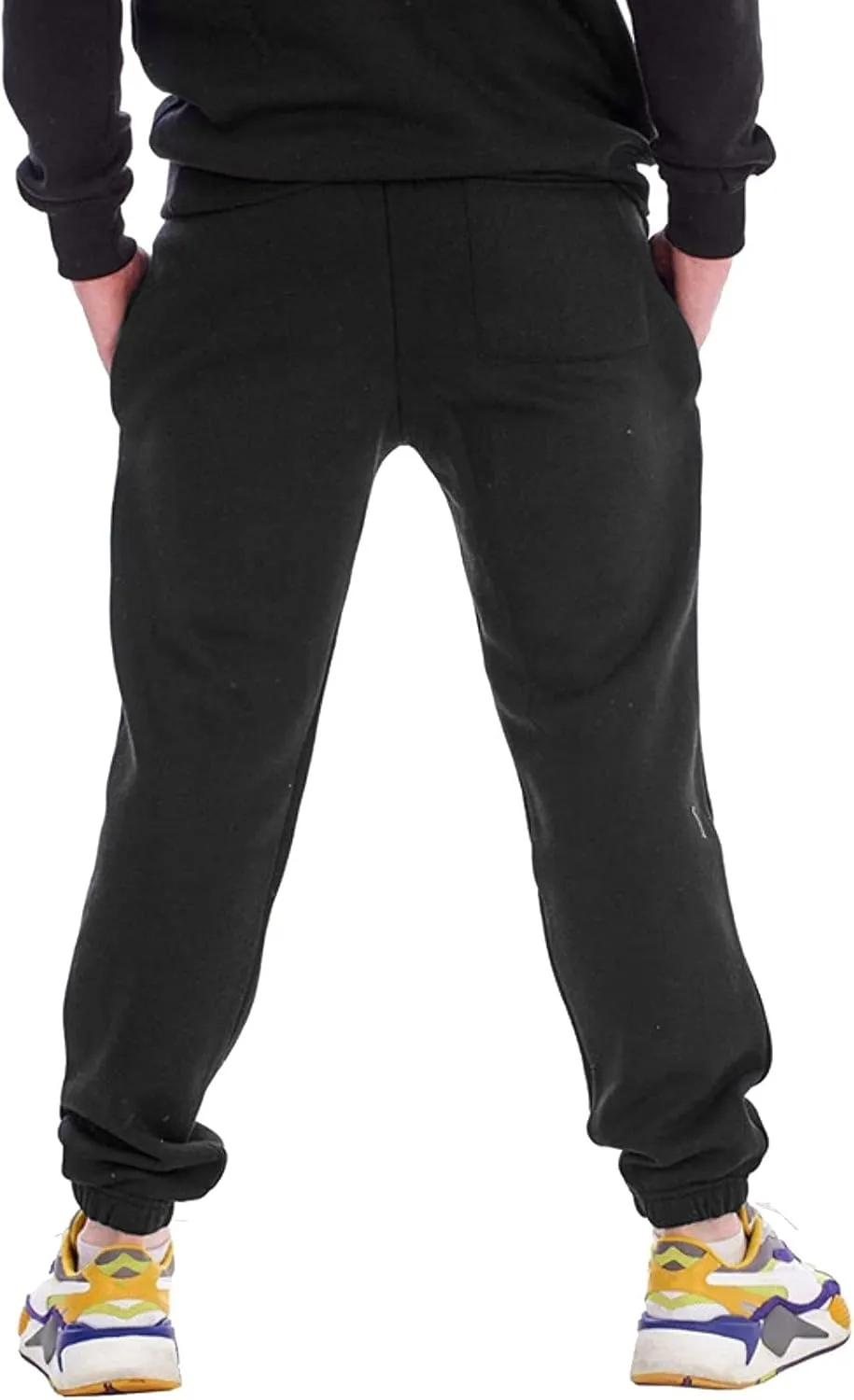 Cargo Pants for Men Big and Tall & Winter Pants for Men Drawstring Cargo Flat Front Straight Fit Pants Outdoor Sports