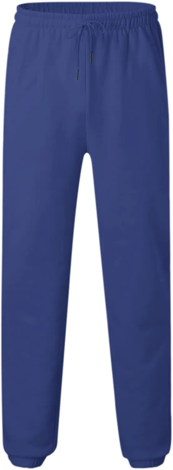 Cargo Trousers for Men Drawstring Trousers Plus Size Athletic Elastic Waist Drawstring Joggers Casual Closed Bottom