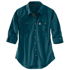 Carhartt Women's Dark Stream Force Ridgefield Shirt