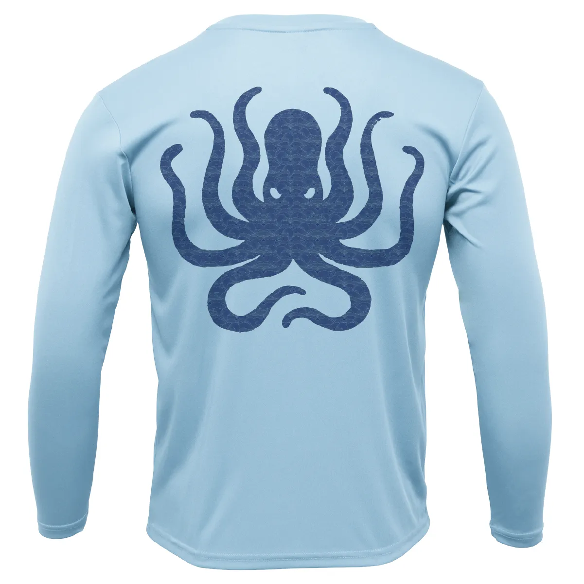Catalina Island, CA Kraken Girl's Long Sleeve UPF 50  Dry-Fit Shirt