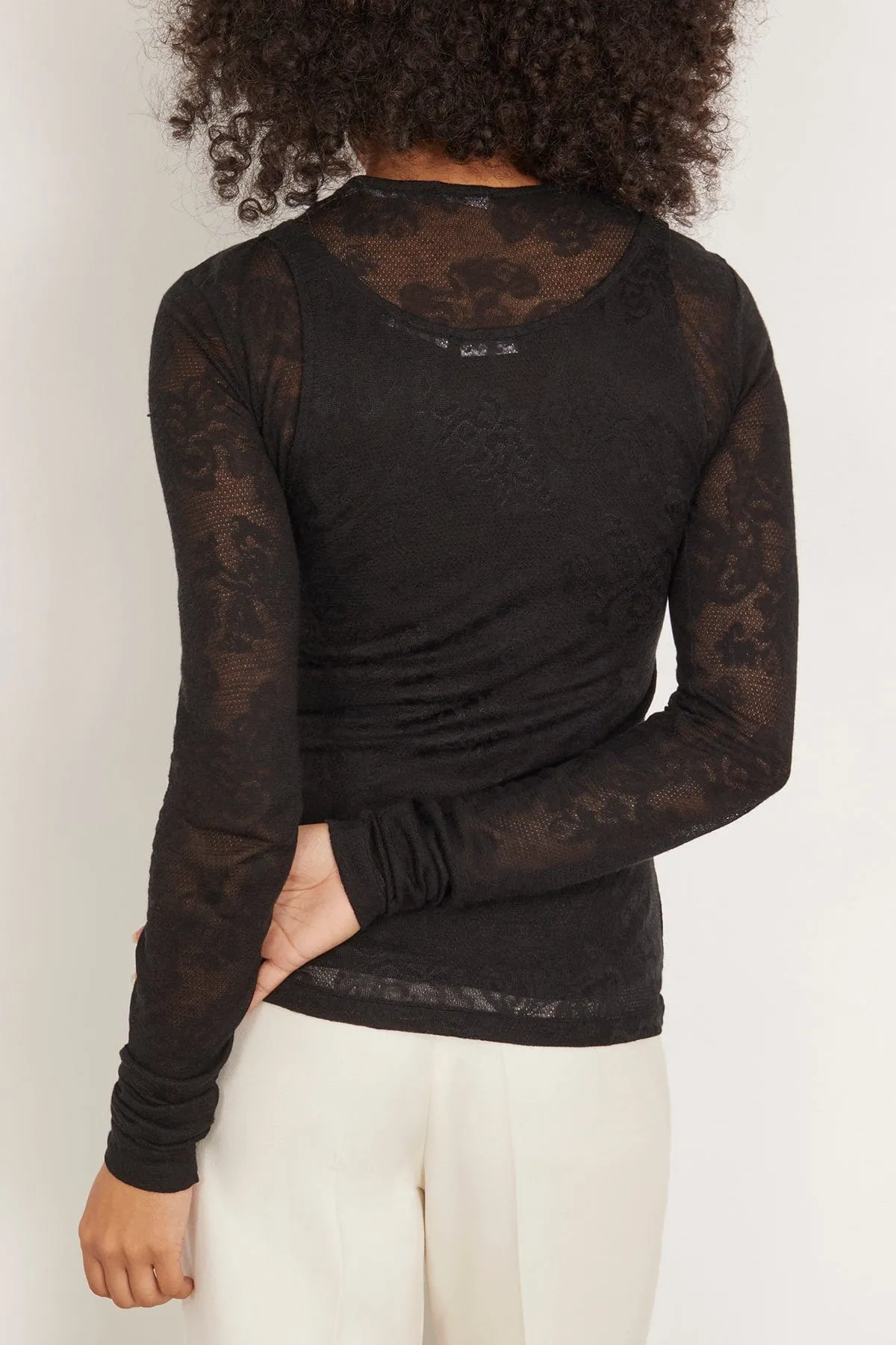 Chalet Top and Wrinkle Tank in Black