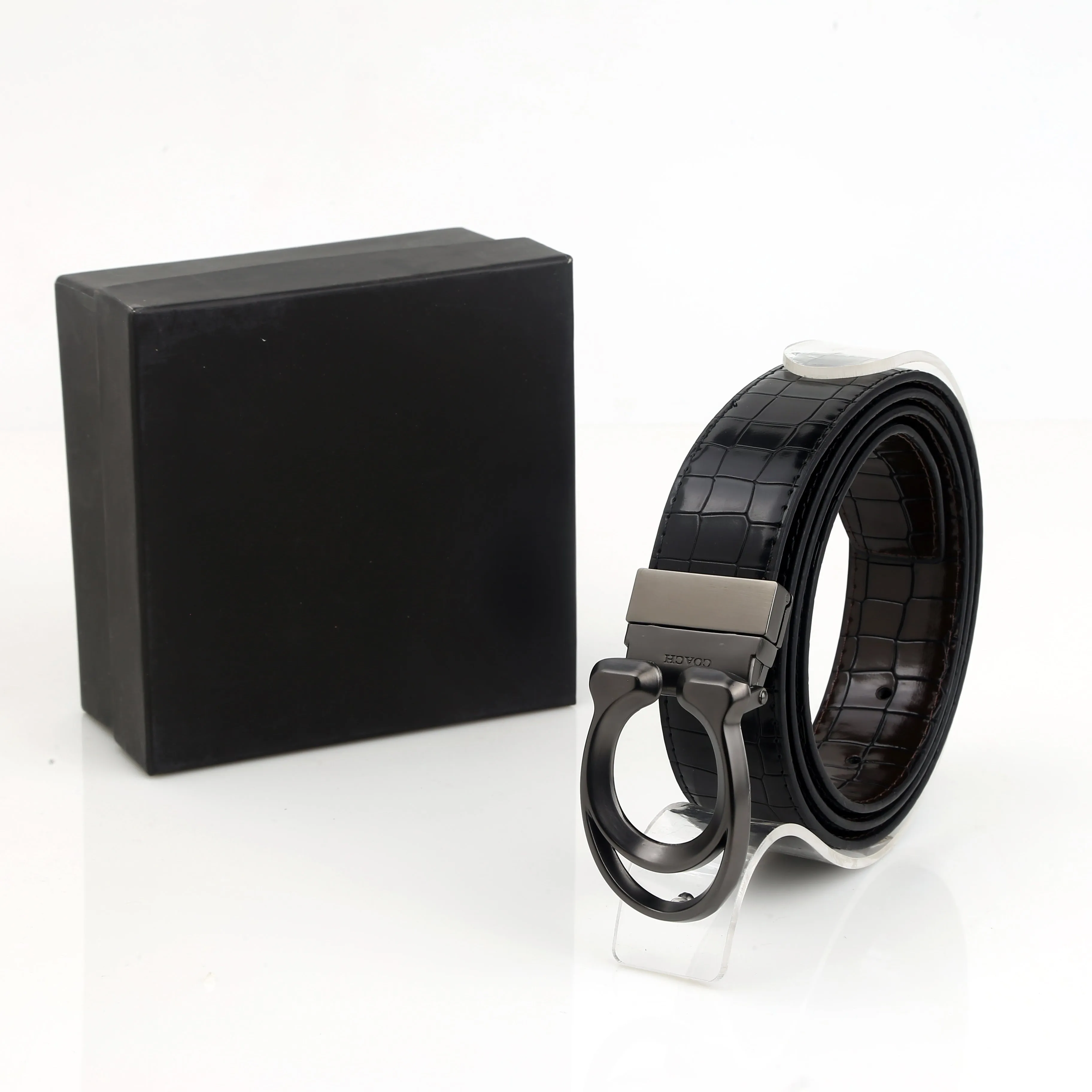 Coach leather belts