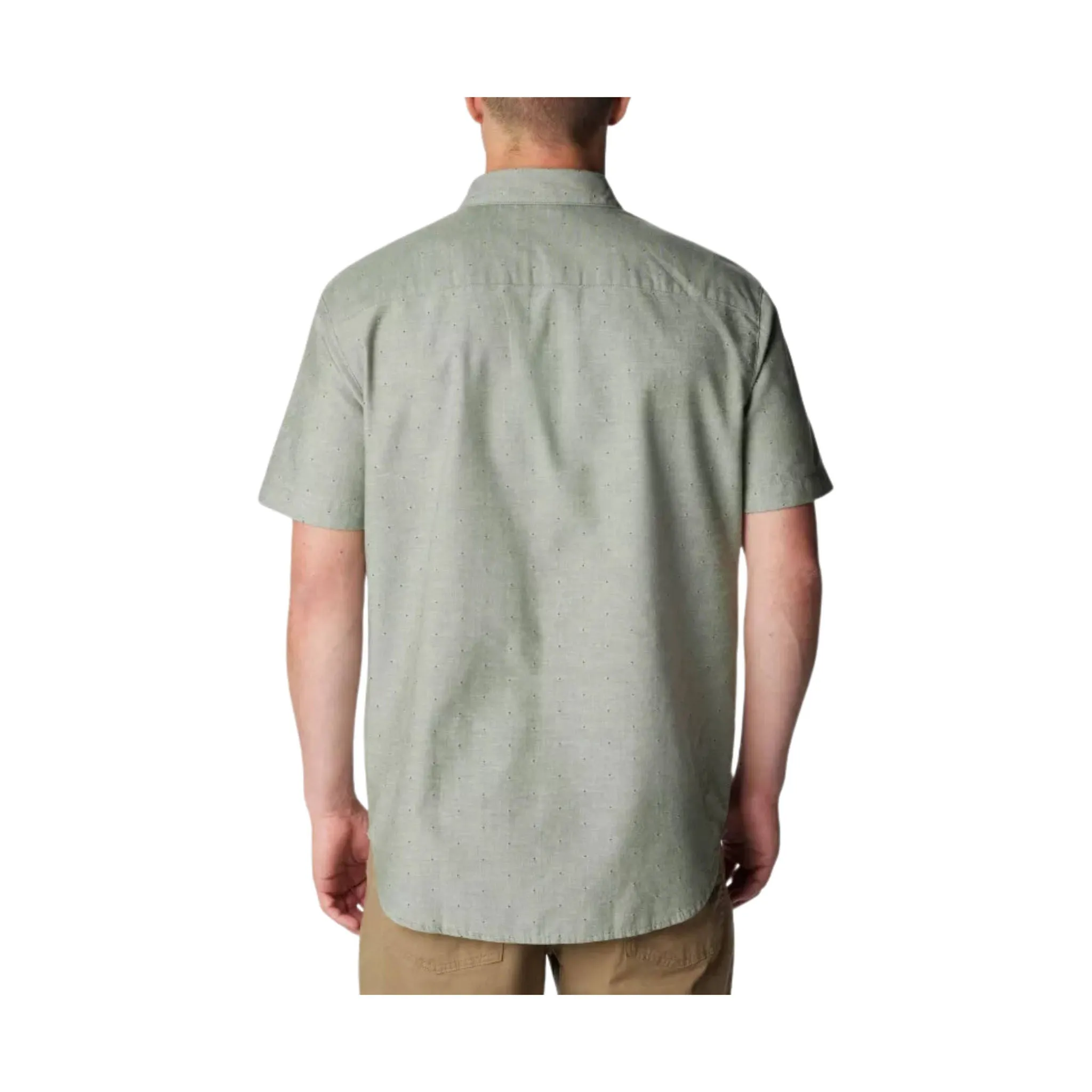 Columbia Men's Rapid Rivers Novelty Short Sleeve Shirt - Canteen Spaced - ONLINE STORE CREDIT/EXCHANGE ONLY