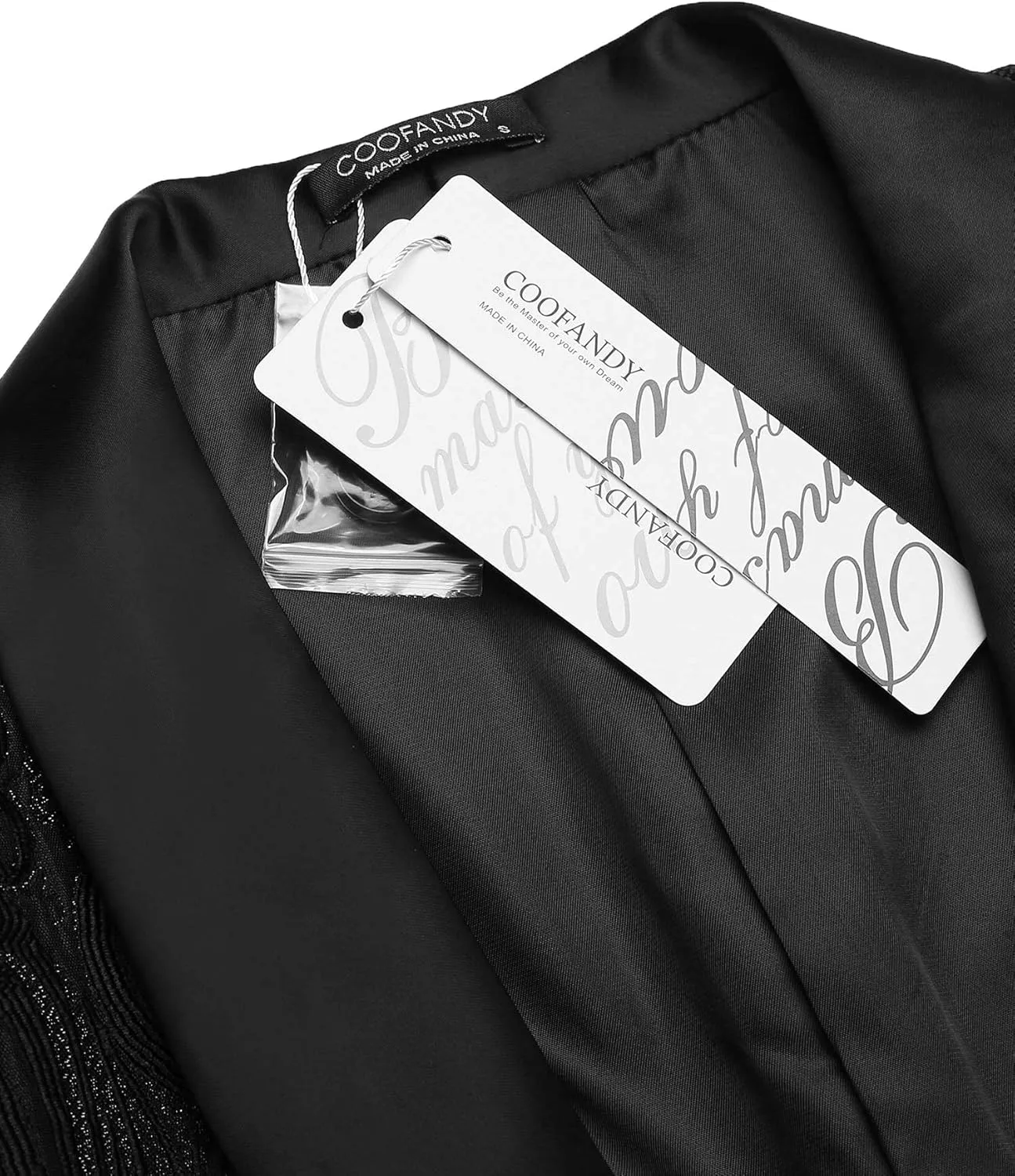 COOFANDY Men's Floral Tuxedo Jacket Luxury Embroidered Wedding Blazer Dress Suit for Party Dinner