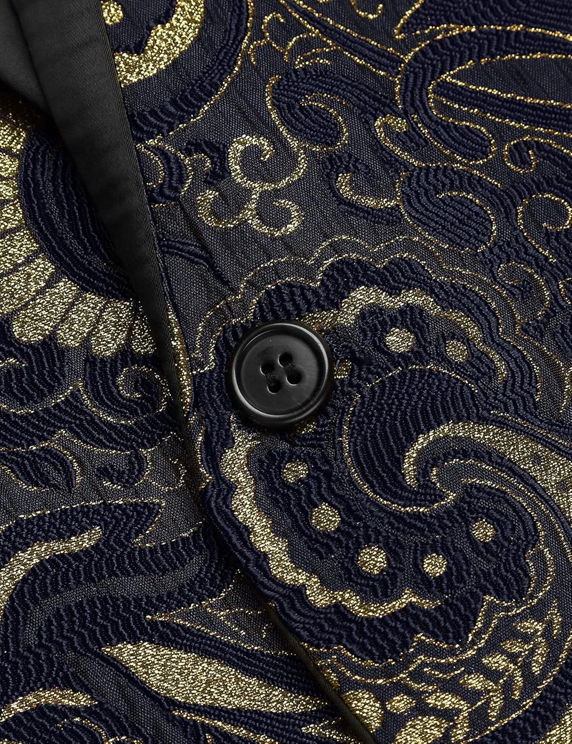 COOFANDY Men's Floral Tuxedo Jacket Luxury Embroidered Wedding Blazer Dress Suit for Party Dinner