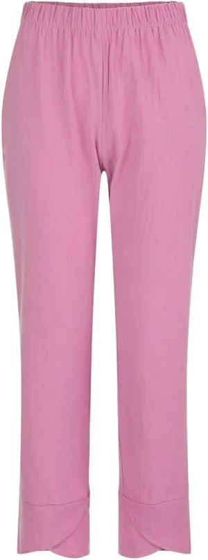 Cotton Linen Pants for Women Loose Fit Summer 2025 Casual Home Pants Elastic Waisted Straight Leg Trousers Beach Resort Wear