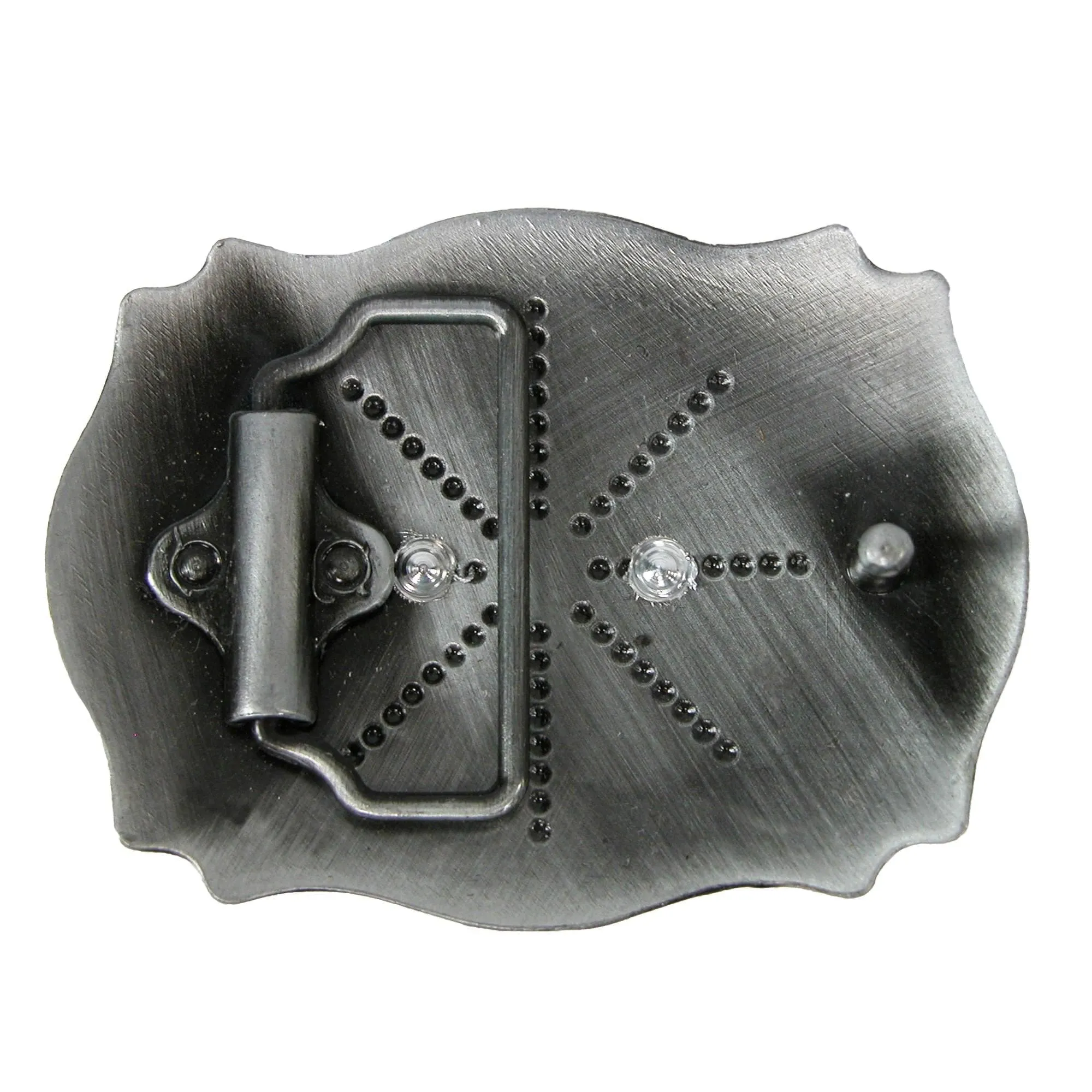 CTM® Longhorn Western Belt Buckle
