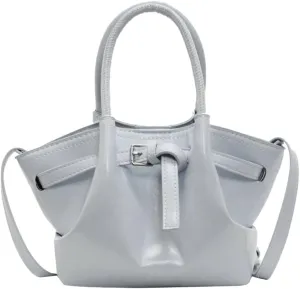 Cute Y2k Shoulder Bag for Women PU Leather Belted Hobo Bags Underarm Tote Handbag Mini Satchel Crossbody Purse 2025