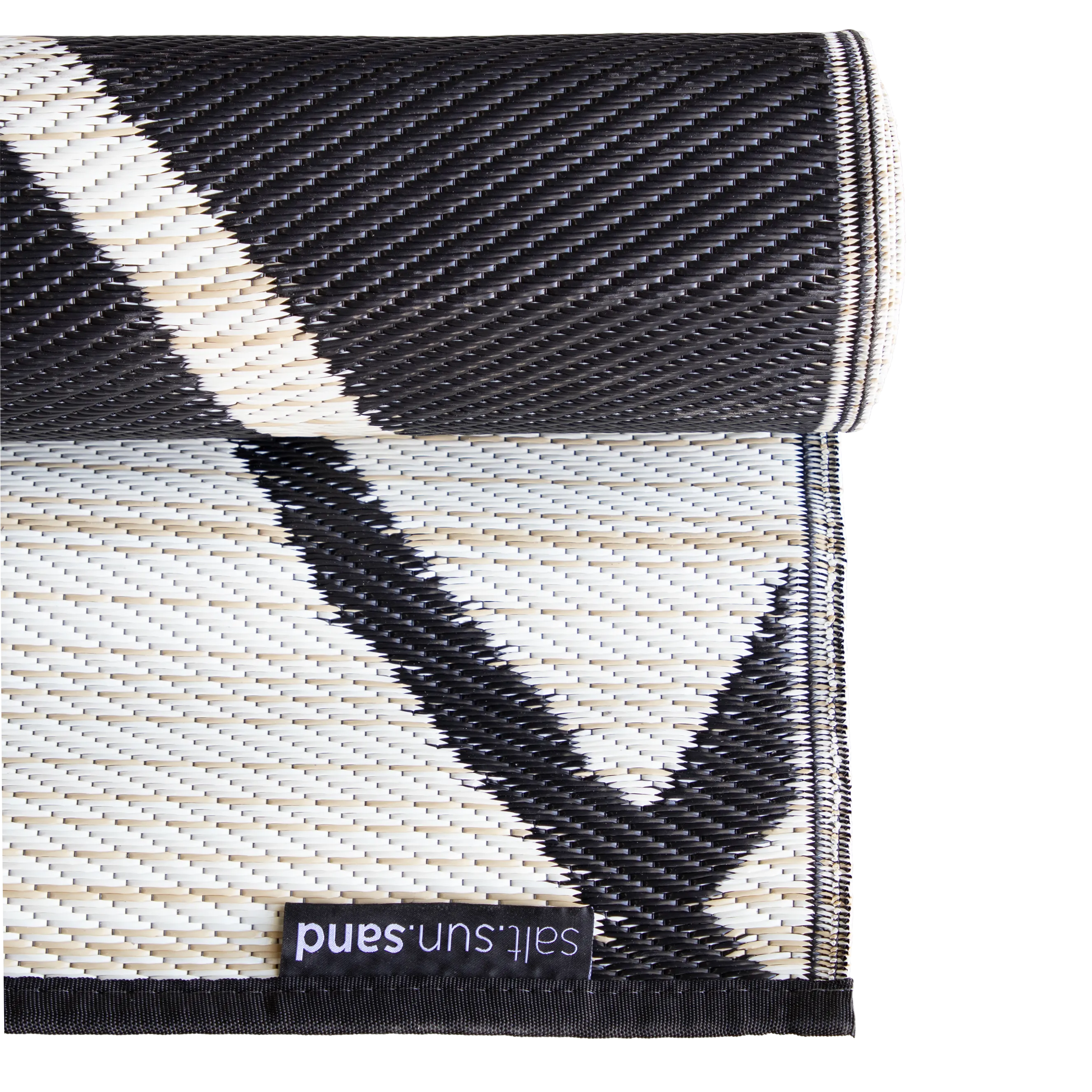 Elements Black Rug in PP *ONLY FLOORSTOCK LEFT - 180 x 270 cm